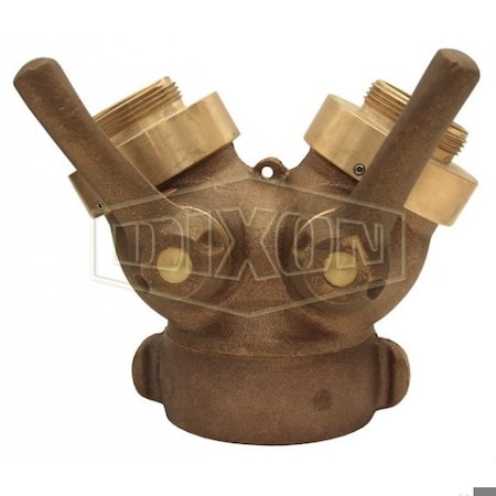 Dixon LEADER LINE SIAMESE W/CAPS & CHAINS 07-337-00196